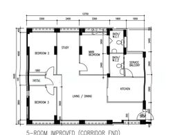 Blk 616 Woodlands Avenue 4 (Woodlands), HDB 5 Rooms #520150191